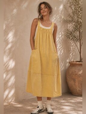 #213 New! Overall Dress- Top Quality